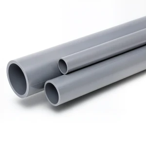 UPVC Pipes Pressure 6 Bar Outside Diameter 50 mm Thickness 1.8 mm Gray