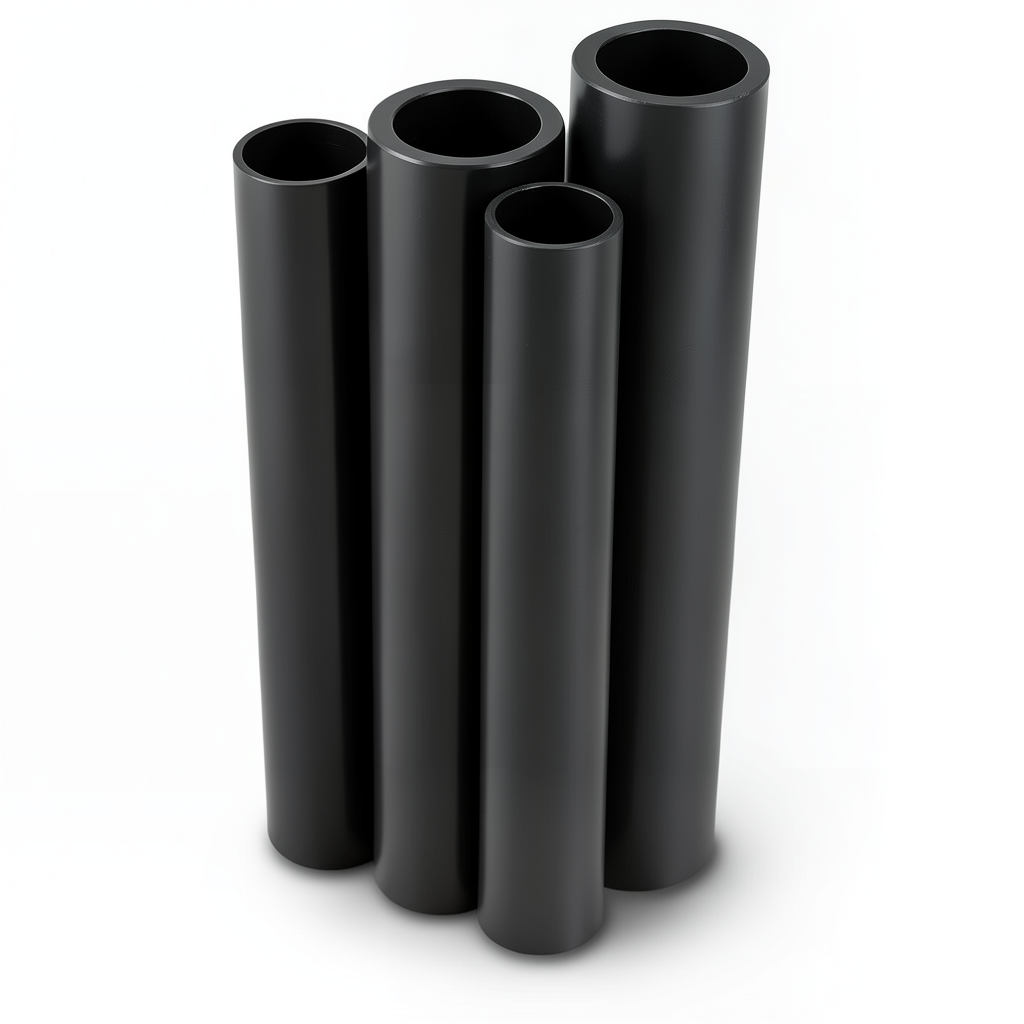 HDPE Pipes PE 100 Pressure 10 Bar Outside Diameter 710 mm Thickness 42.1 mm Black