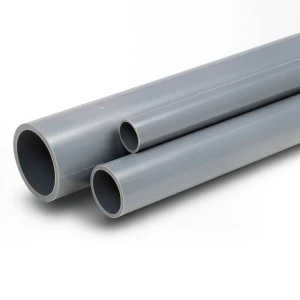 UPVC Pipes Nominal Pressure 10 Bar Outside Diameter 180 mm Thickness 8.6 mm Gray