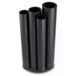 أنابيب HDPE الراجحي PE 80 ضغط 8 بار قطر خارجي 800 مم سمك 47.4 مم لون أسود