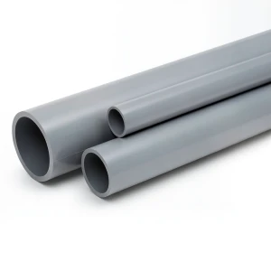 UPVC Pipes Pressure 6 Bar Outside Diameter 90 mm Thickness 2.7 mm Gray