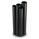 مواسير HDPE PE 80 ضغط 8 بار قطر خارجي 1000 مم سمك 59.3 مم لون أسود