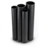 أنابيب HDPE PE 80 ضغط 8 بار قطر خارجي 1200 مم سمك 67.9 مم لون أسود