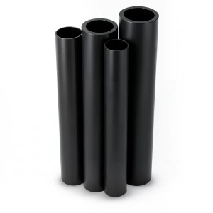 مواسير HDPE PE 100 ضغط 10 بار قطر خارجي 355 مم سمك 21.1 مم لون أسود
