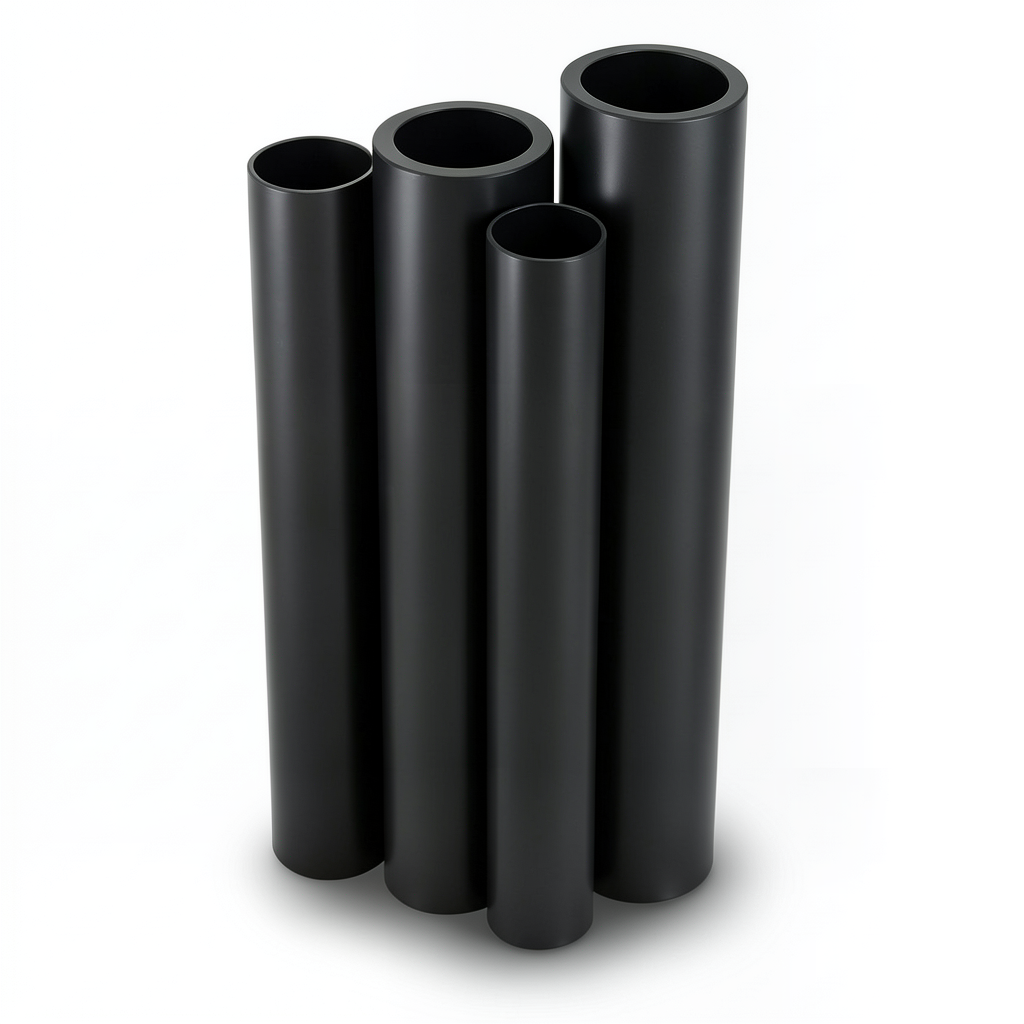 Al-Rajhi HDPE Pipes PE 100 Pressure 10 Bar Outer Diameter 400 mm Thickness 23.7 mm Black