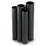 أنابيب HDPE PE 80 ضغط 8 بار قطر خارجي 1600 مم سمك 94.1 مم لون أسود