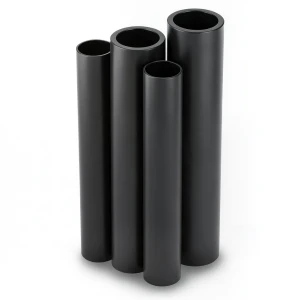أنابيب HDPE PE 80 ضغط 8 بار قطر خارجي 1600 مم سمك 94.1 مم لون أسود