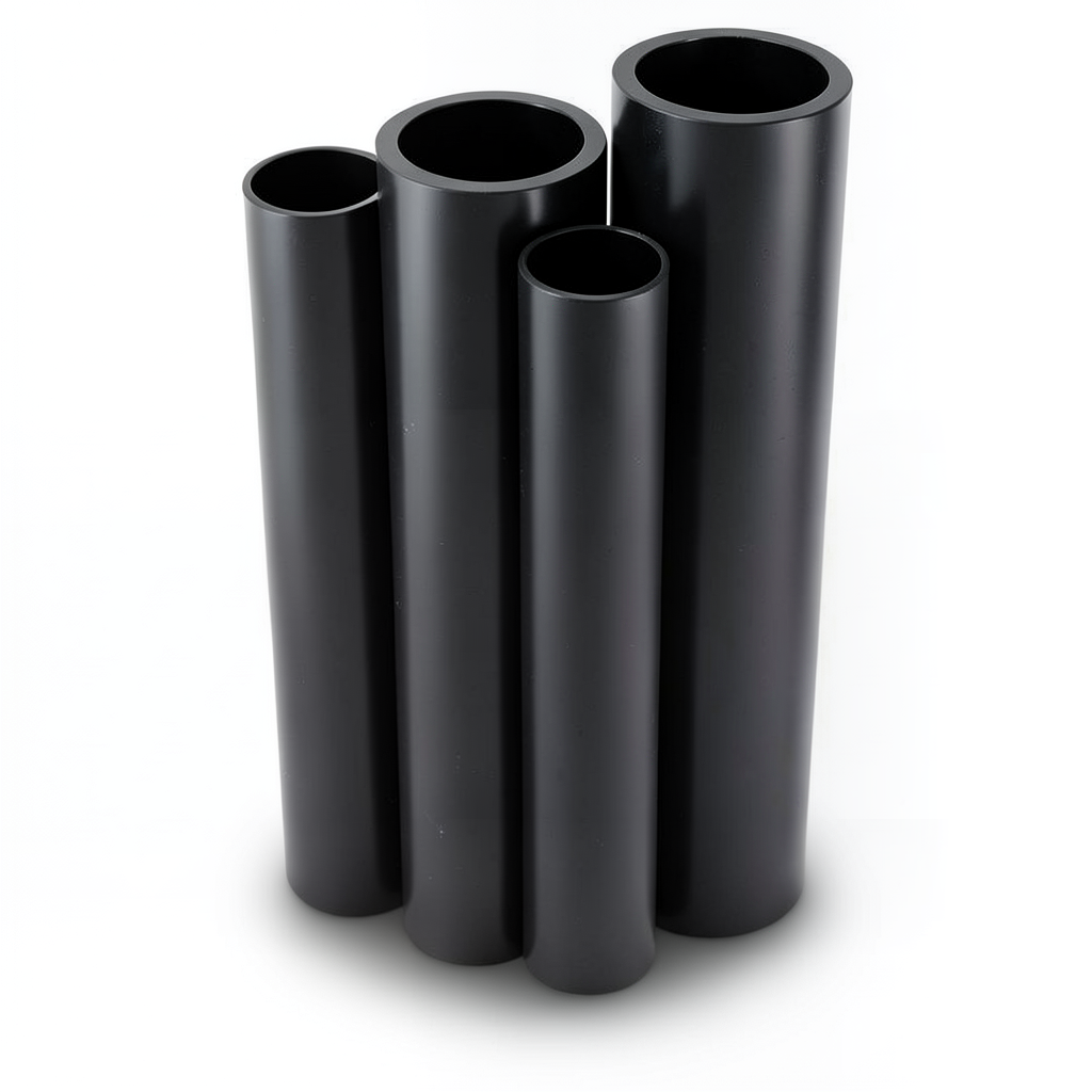 Al-Rajhi HDPE Pipes PE 100 Pressure 10 Bar OD 800 mm Thickness 47.4 mm Black