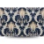 Italian Wallpaper Navy Blue with Beige, 10m x 1.06m, Model 82004 - Image 1