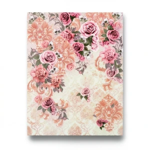 Italian Wall Decoration Multi-colored, 10m x 0.73m, Model 25202