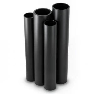 مواسير HDPE PE 100 ضغط 10 بار قطر 1200 مم سمك 67.9 مم لون أسود