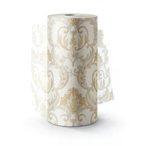 Italian Wallpaper Size 10m×1.06m Beige Color Model 82006