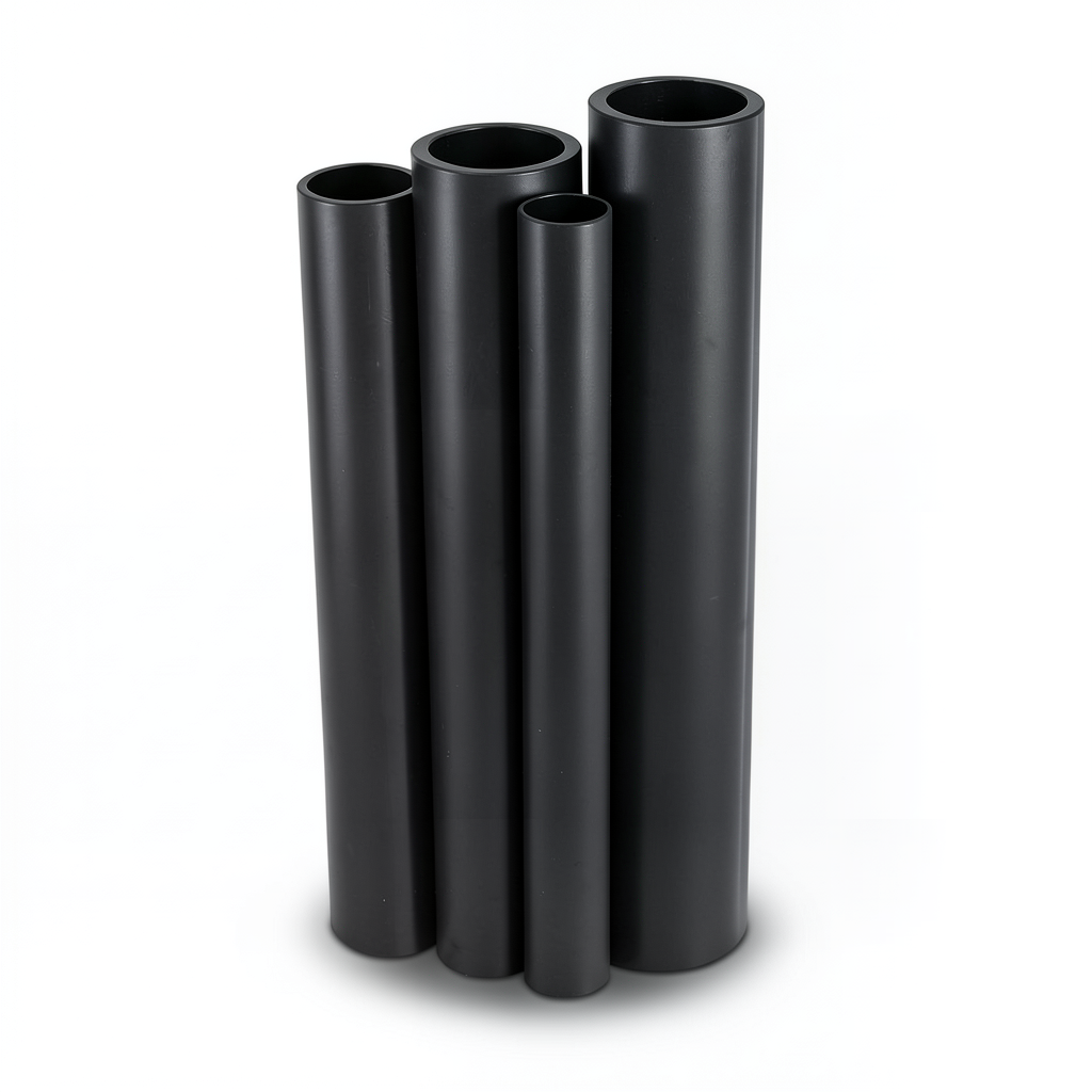 مواسير HDPE الراجحي PE 100 ضغط 10 بار قطر خارجي 1600 مم سمك 94.1 مم لون أسود