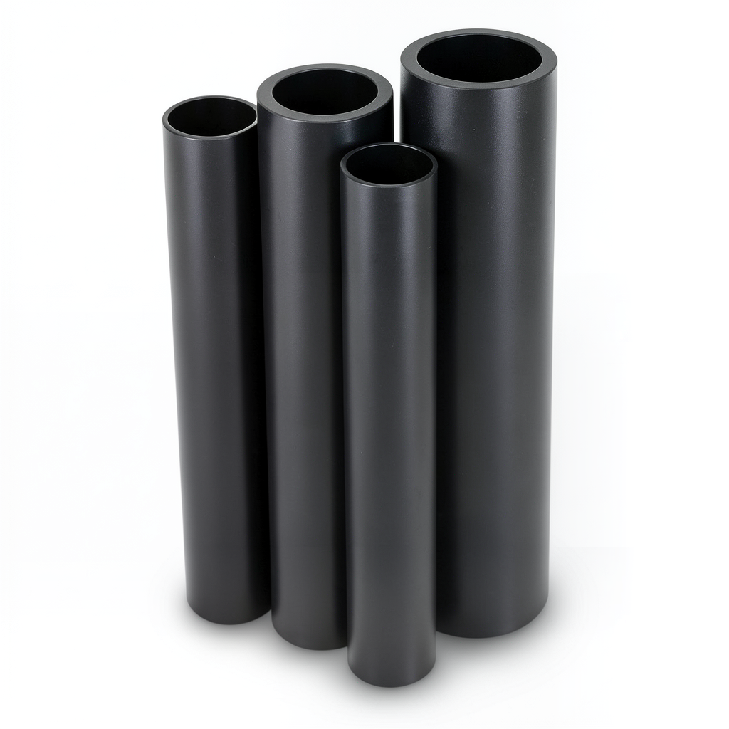 HDPE Pipes PE 80 Pressure 8 Bar Outside Diameter 710 mm Thickness 42.1 mm Black