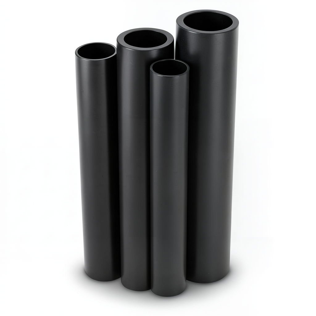 أنابيب HDPE الراجحي PE 80 ضغط 8 بار قطر خارجي 800 مم سمك 47.4 مم لون أسود
