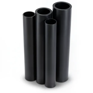 HDPE Pipes PE 80 Pressure 8 Bar Outside Diameter 900 mm Thickness 53.3 mm Black