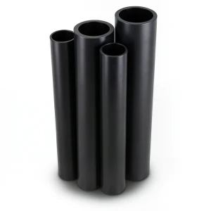 HDPE Pipes PE 100 Pressure 12.5 Bar Outer Diameter 400 mm Thickness 29.4 mm Black