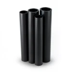 HDPE Pipes PE 80 Pressure 8 Bar Outside Diameter 1600 mm Thickness 94.1 mm Black