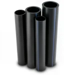 HDPE Pipes PE 100 Pressure 12.5 Bar Diameter 560 mm Thickness 41.2 mm Black