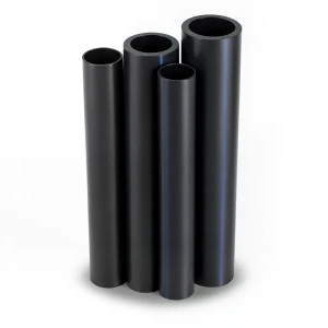 مواسير HDPE PE 100 ضغط 12.5 بار قطر 315 مم سمك 23.2 مم أسود