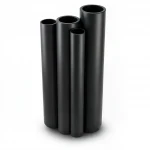 مواسير HDPE الراجحي    قطر خارجي   160 مم سمك 6.2 مم لون اسود