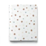 Vinyl Wall Decoration Youthful Design 10m×53cm White Brown Cyan