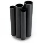 مواسير HDPE PE 100 ضغط 12.5 بار قطر خارجي 1000 مم سمك 72.5 مم لون أسود