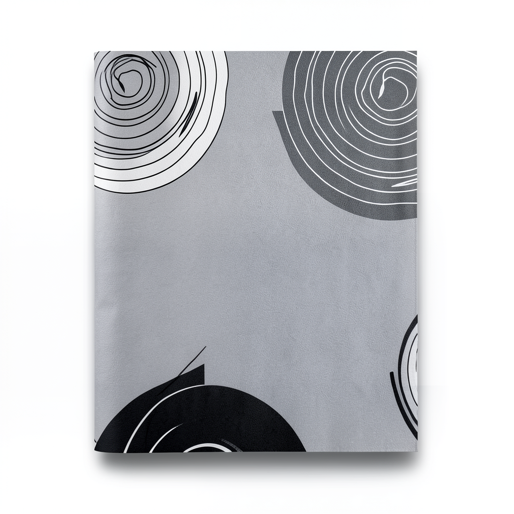 Youthful Wallpaper 10m x 53cm Gray with White and Black