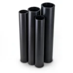 HDPE Pipes PE 100 Pressure 12.5 Bar Outer Diameter 1600 mm Thickness 117.6 mm Black