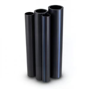 مواسير HDPE البولي ايثيلين الراجحي PE 80 ضغط 10 بار قطر خارجي 315 مم سمك 23.2 مم لون اسود