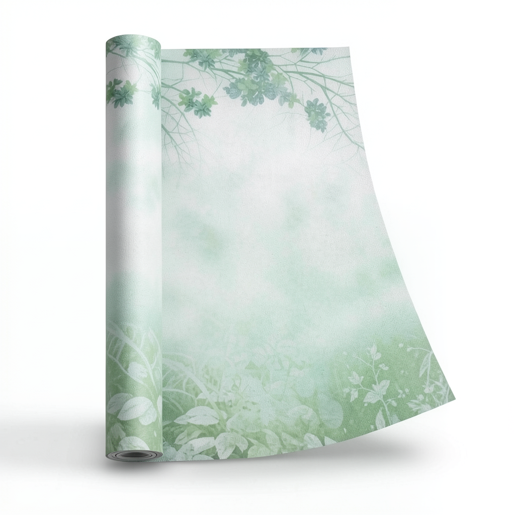Italian Wallpaper Size 10m x 0.73m Light Green, Model 25219