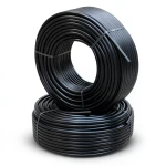 HDPE Pipes PE 63 Pressure 4 Bar Outside Diameter 50 mm Thickness 2 mm Black