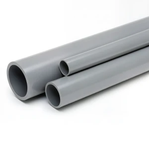 مواسير UPVC ضغط 4 بار قطر خارجي 280 مم سمك 5.5 مم لون رمادي