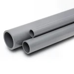 UPVC Pipes Pressure 6 Bar Outside Diameter 110 mm Thickness 3.2 mm Gray