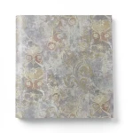 Italian Wallpaper Size 10m×1.06m, Gray with Beige Color, Model 82033
