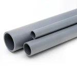 UPVC Pipes Nominal Pressure 2 Bar Outside Diameter 200 mm Thickness 1.8 mm Gray