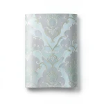 Classic Wallpaper Gray with Sky Blue, Size 10m×1.06m, Model 83011