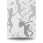 Youth and Children Wallpaper Gray, 10m x 0.53m, Model 458619