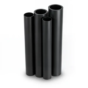 HDPE Pipes PE 100 Pressure 12.5 Bar Outer Diameter 450 mm Thickness 33.1 mm Black