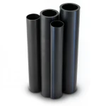 مواسير HDPE PE 100 ضغط 12.5 بار قطر خارجي 500 مم سمك 36.8 مم لون أسود