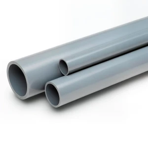 UPVC Pipes Pressure 10 Bar Outside Diameter 50 mm Thickness 2.4 mm Gray