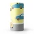 Youthful Wallpaper 10m x 53cm Yellow with Blue, Brown and White - Image 1