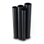 مواسير HDPE بولي ايثيلين عالي الكثافة PE 100 ضغط 12.5 بار قطر 710 مم سمك 52.2 مم لون أسود