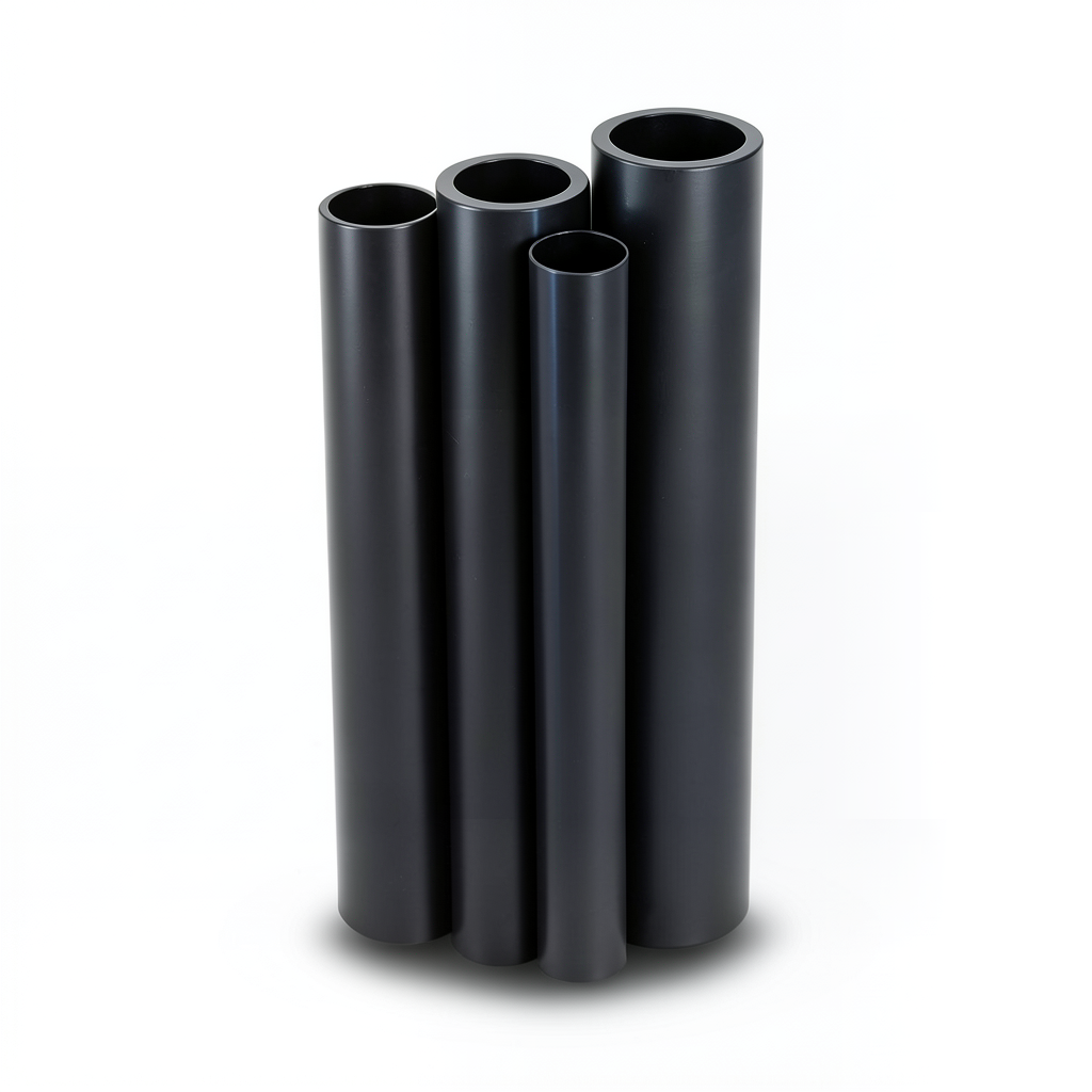 HDPE Pipes PE 100 Pressure 12.5 Bar Outer Diameter 400 mm Thickness 29.4 mm Black
