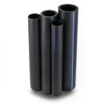 مواسير HDPE PE 100 ضغط 12.5 بار قطر خارجي 800 مم سمك 58.8 مم لون أسود