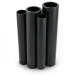 مواسير HDPE PE 100 ضغط 12.5 بار قطر خارجي 500 مم سمك 36.8 مم لون أسود