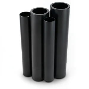 HDPE Pipes PE 100 Pressure 12.5 Bar Outer Diameter 500 mm Thickness 36.8 mm Black