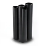 HDPE Pipes PE 100 Pressure 12.5 Bar Outer Diameter 1600 mm Thickness 117.6 mm Black