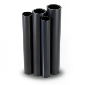 مواسير HDPE البولي ايثيلين الراجحي PE 80 ضغط 10 بار قطر خارجي 315 مم سمك 23.2 مم لون اسود