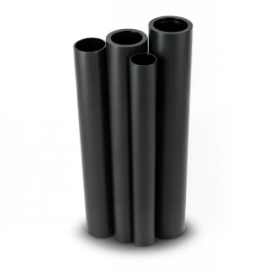 مواسير HDPE PE 100 ضغط 12.5 بار قطر خارجي 800 مم سمك 58.8 مم لون أسود